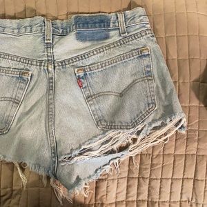 Vintage Levi *Butt Slash!* shorts